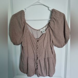 Peasant blouse, Juniors Medium